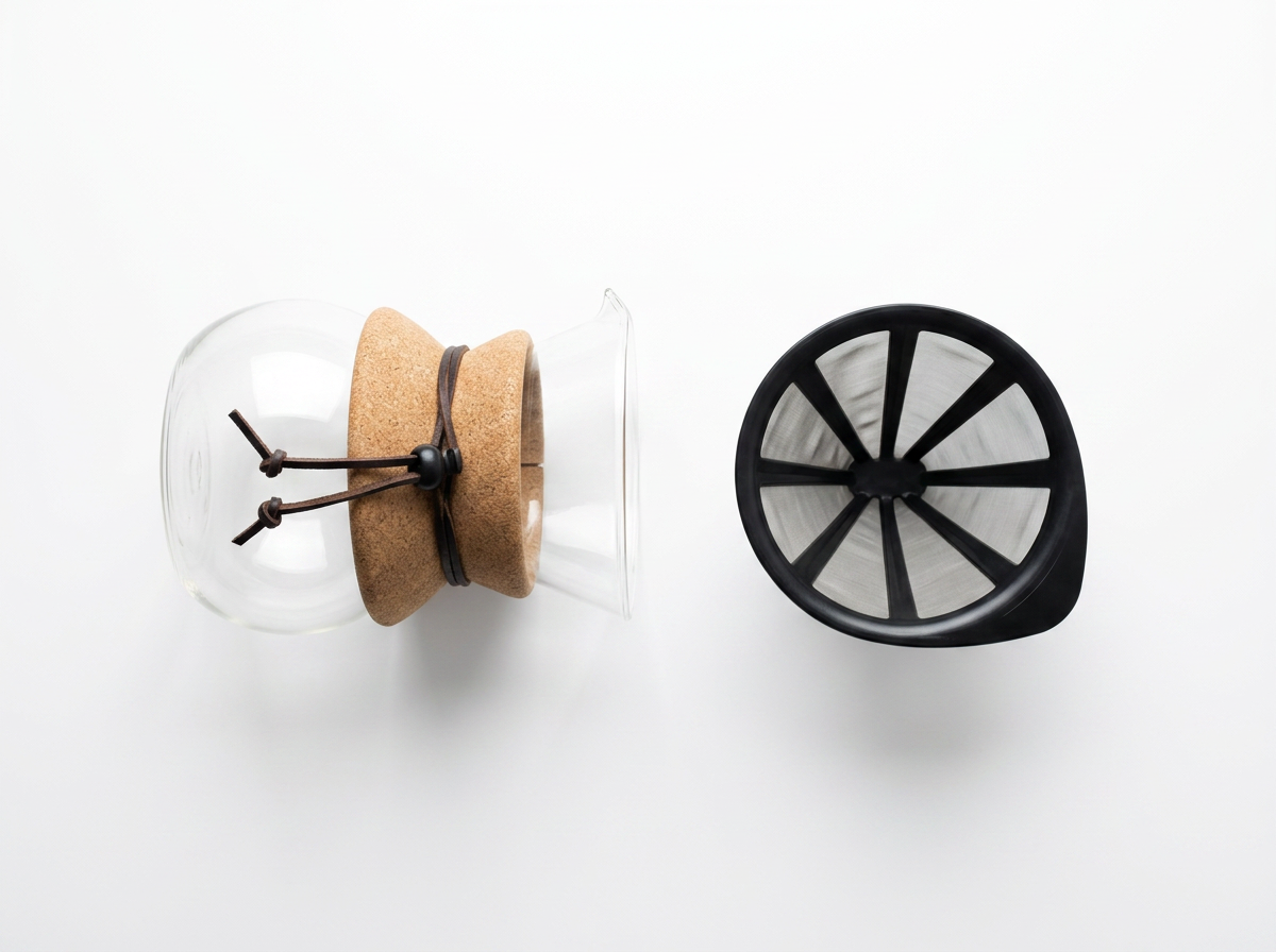 Bodum Pour Over Kaffeebereiter: Glas & Permanentfilter – 0,5L oder 1L
