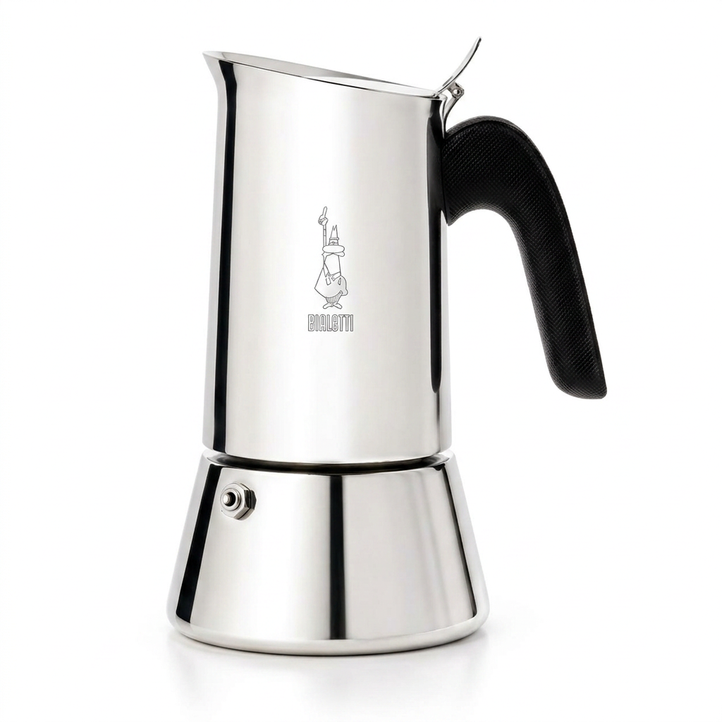 Bialetti Venus Espressokocher – Kaffeebereiter Edelstahl Induktion verschiedene Größen