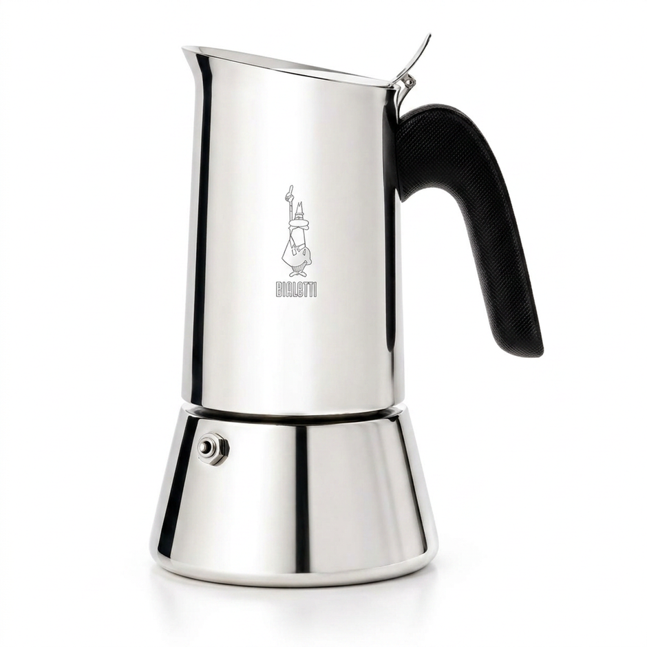 Bialetti Venus Espressokocher – Kaffeebereiter Edelstahl Induktion verschiedene Größen