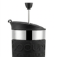 Bodum Travel Press Kaffeebereiter Edelstahl – Schwarz, 350ml