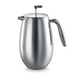 Bodum Columbia French Press - Kaffeebereiter doppelwandig Edelstahl – verschiedene Größen