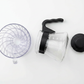 Hario V60 Starter-Set: Dripper, Server, Filter (40Stk) & Löffel – Schwarz
