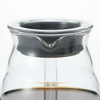 Hario Kaffeekanne aus Glas – Transparente 600ml Server für frisch gebrühten Kaffee