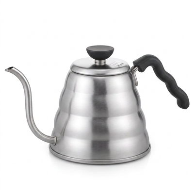 Hario V60 Wasserkocher Edelstahl – Präziser Schwanenhals-Ausguss für Filterkaffee