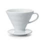 Hario V60 Porzellan Kaffeefilter Gr. 02 – Perfekter Handaufguss für aromatischen Kaffee