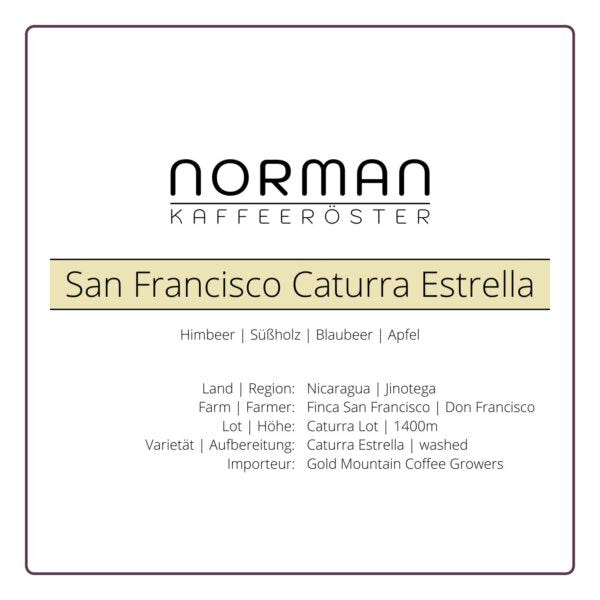 San Francisco Caturra Estrella – Espresso1