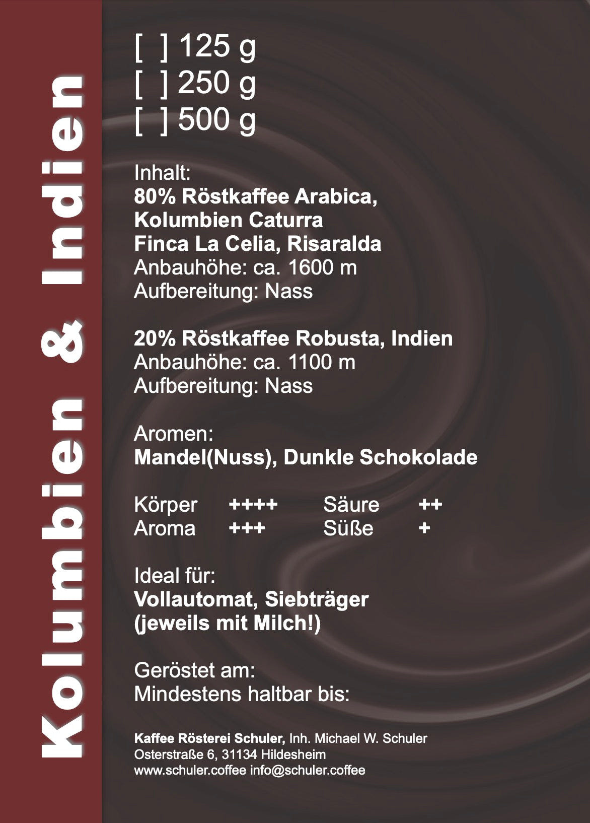 Kolumbien/Indien1