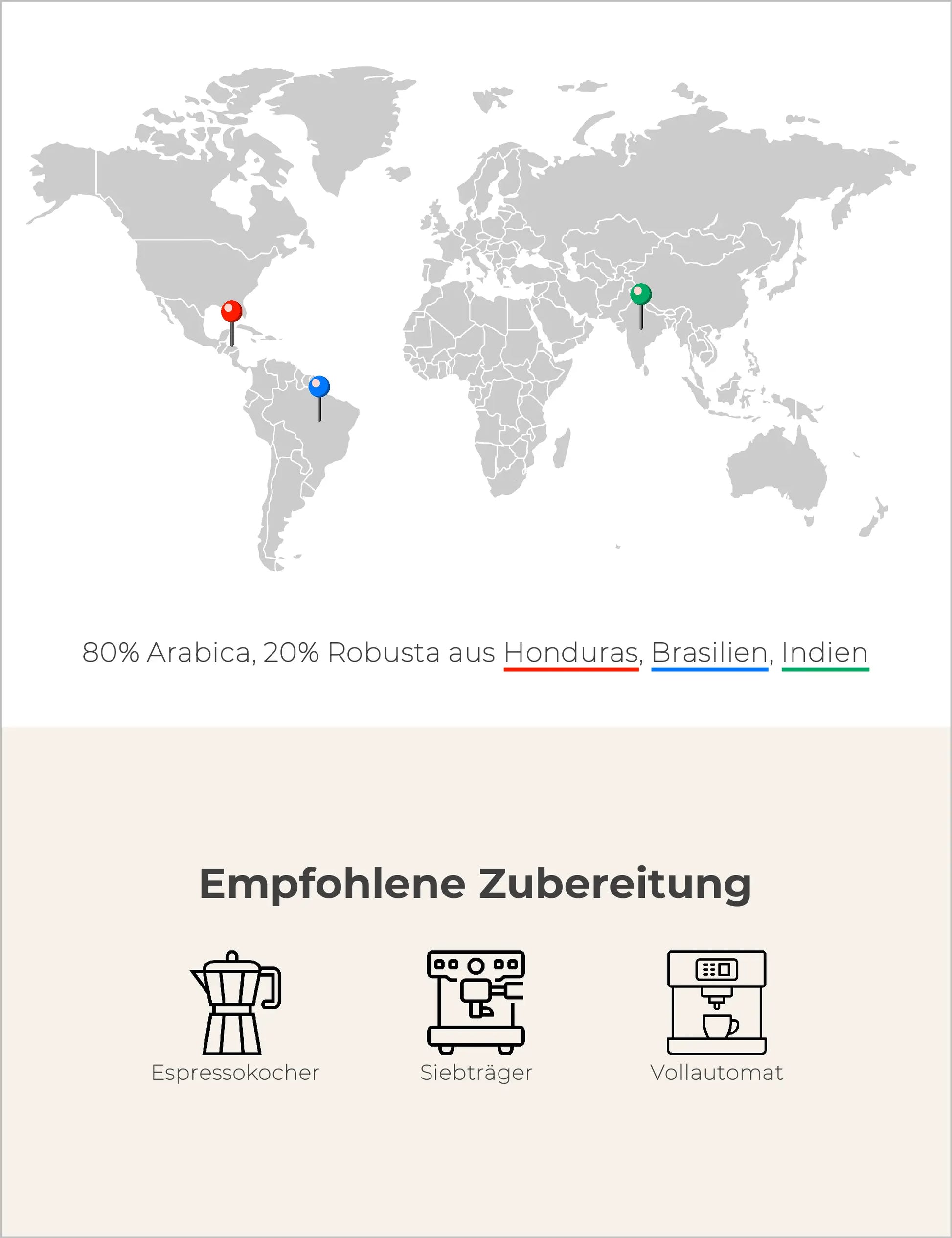 Tierschutzkaffee 250g Infografik2