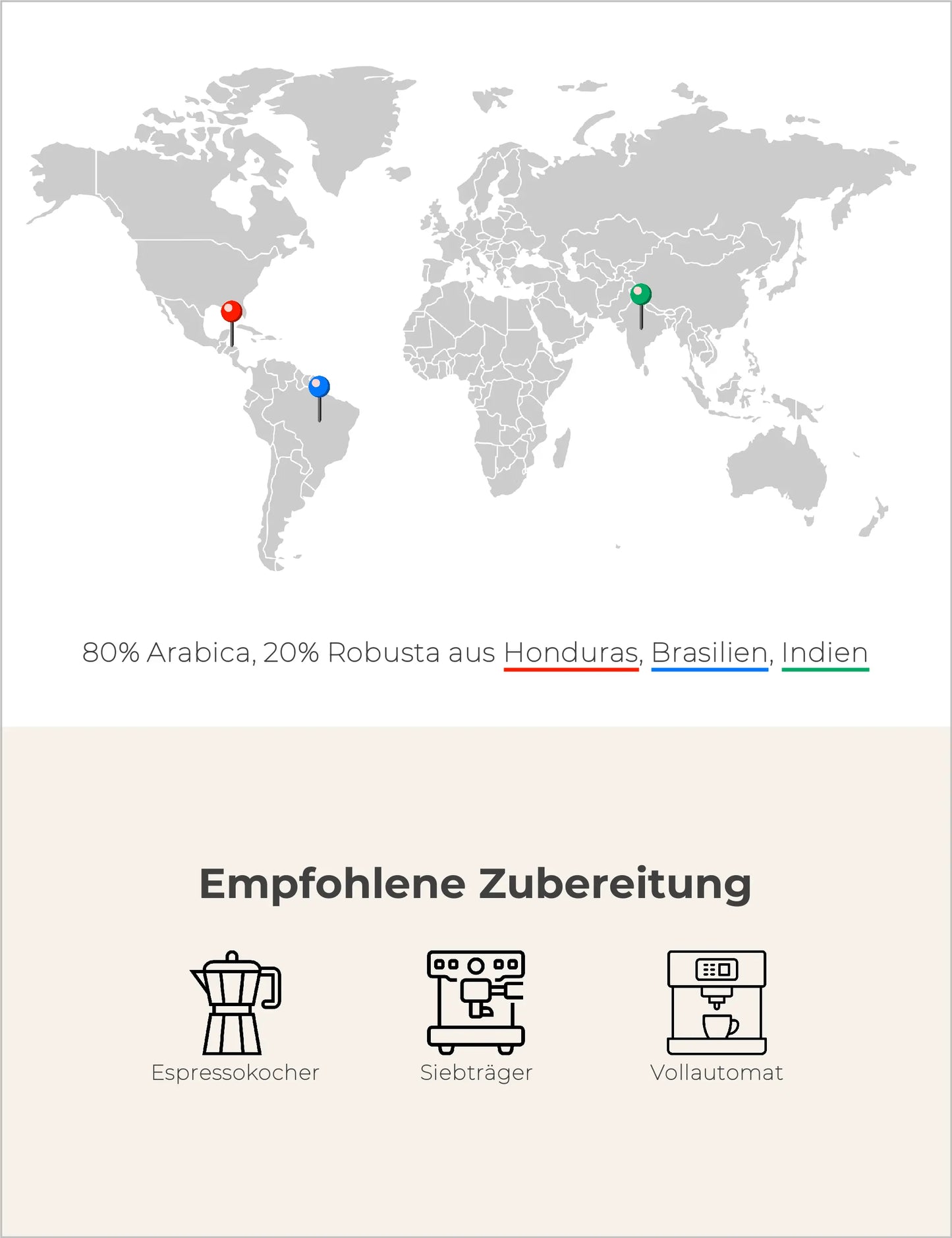 Tierschutzkaffee 250g Infografik2