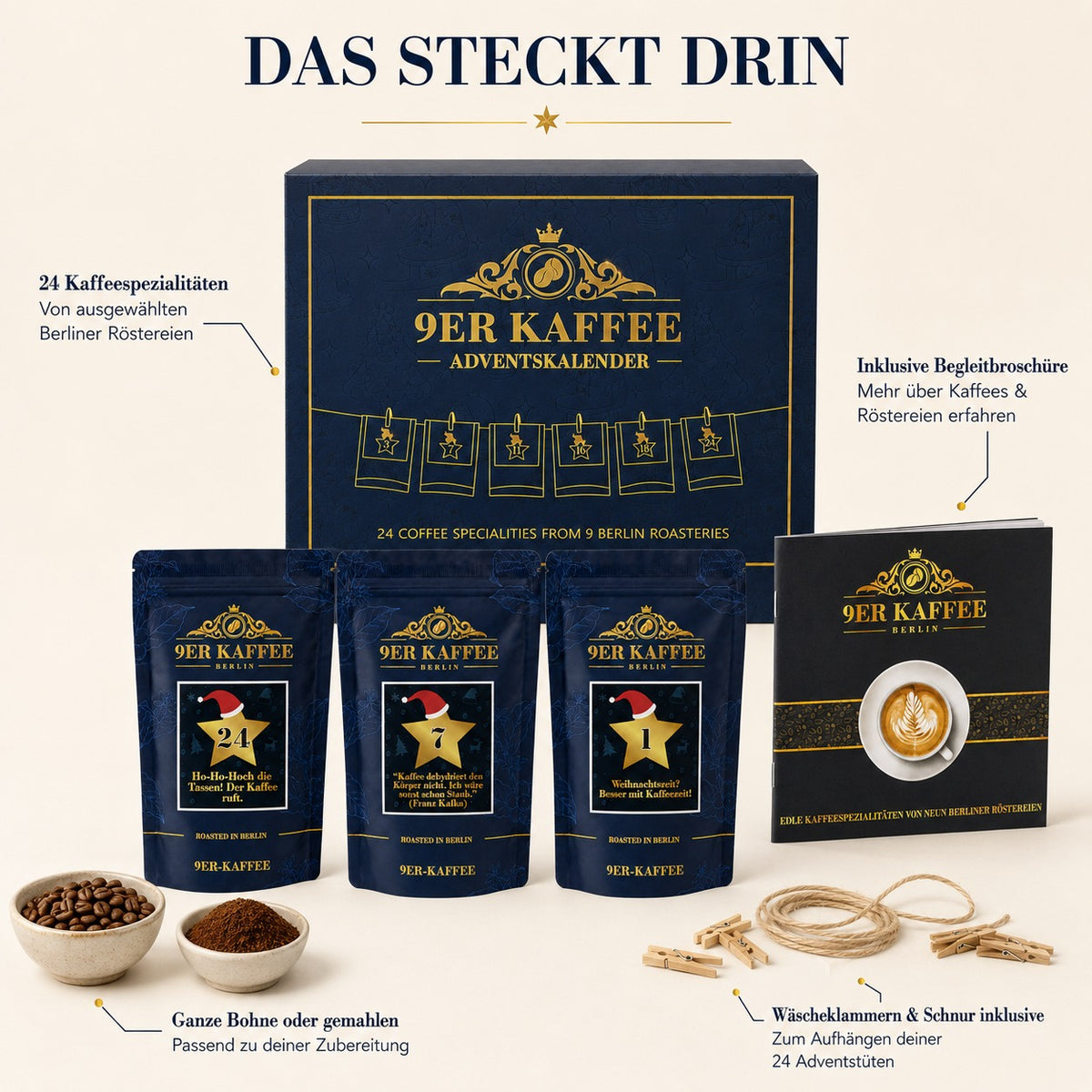 Kaffee-Adventskalender 2026