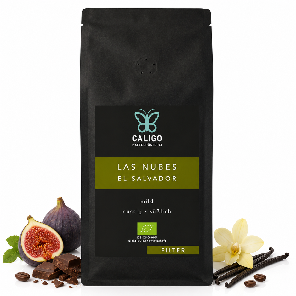 Las Nubes - El Salvador - BIO - Filterkaffee, 100% Arabica