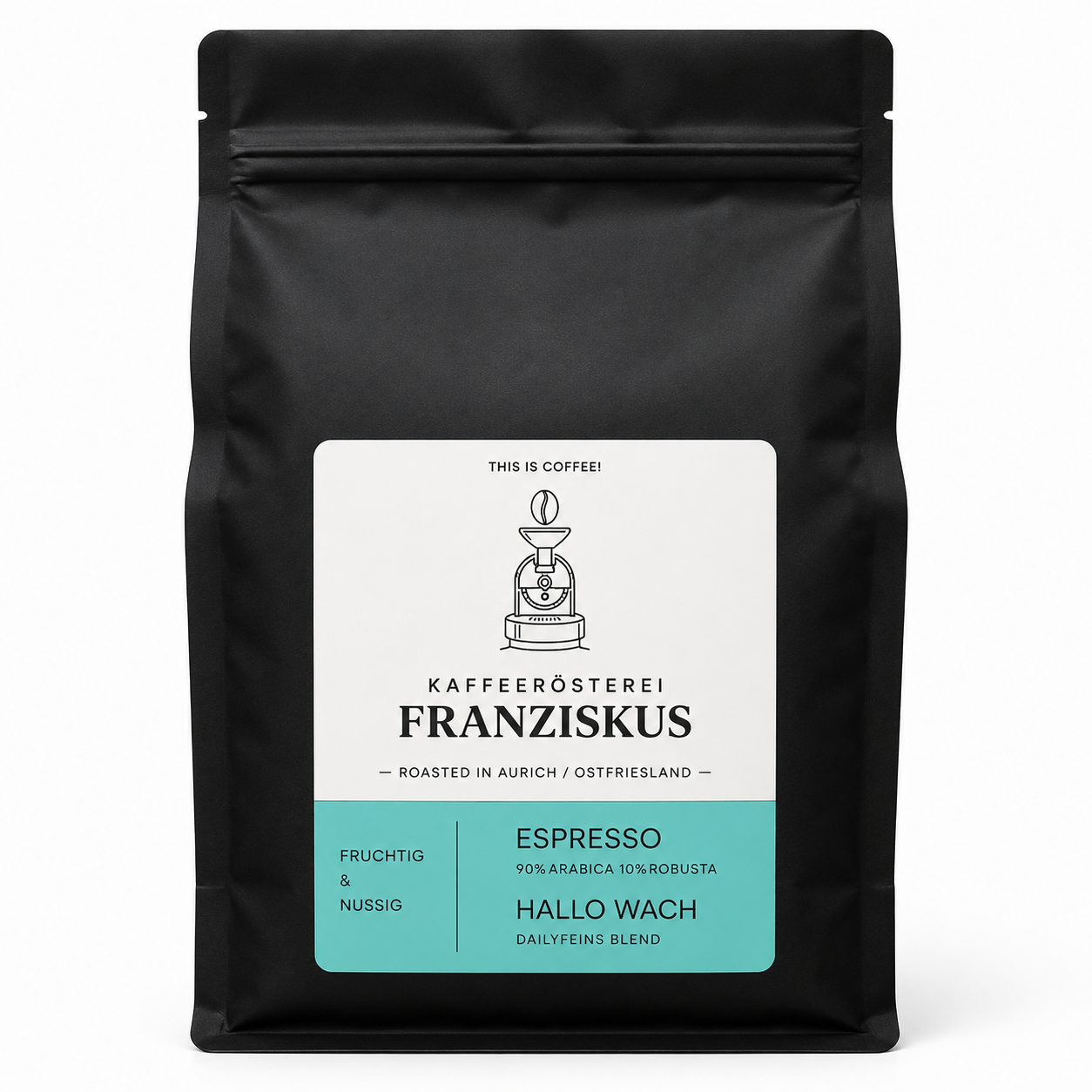 Espresso Blend - HalloWach, kräftig-würzig mit Arabica & Robusta