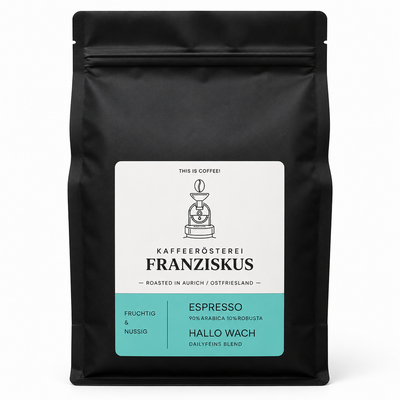 Espresso Blend - HalloWach, kräftig-würzig mit Arabica & Robusta