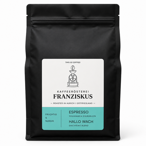 Espresso Blend - HalloWach, kräftig-würzig mit Arabica & Robusta