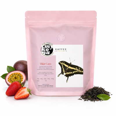 Kolumbien Huila Wilder Lazo washed Pink Bourbon 60 hrs. anerobic