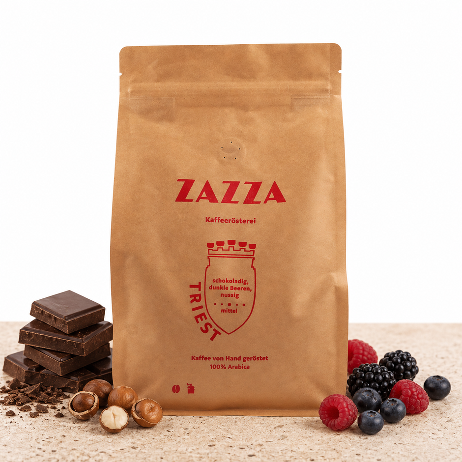 Dunkler Espresso Blend - Triest, 100% Arabica Schokolade & Nuss