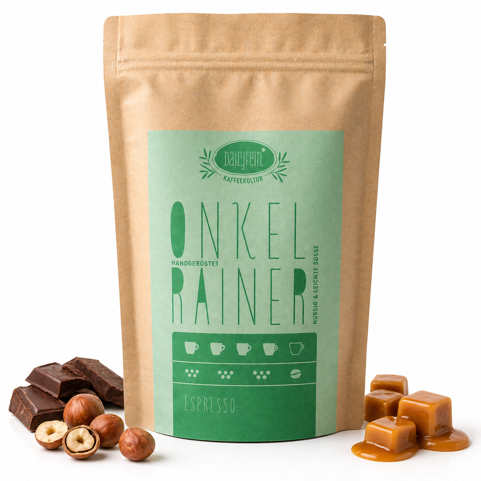 Espresso Blend - OnkelRainer mit Nuss, Karamell & dunkler Schokolade