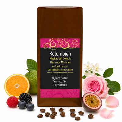 Kolumbien Mesitas del Colegio Hacienda Misiones 125g natural Geisha