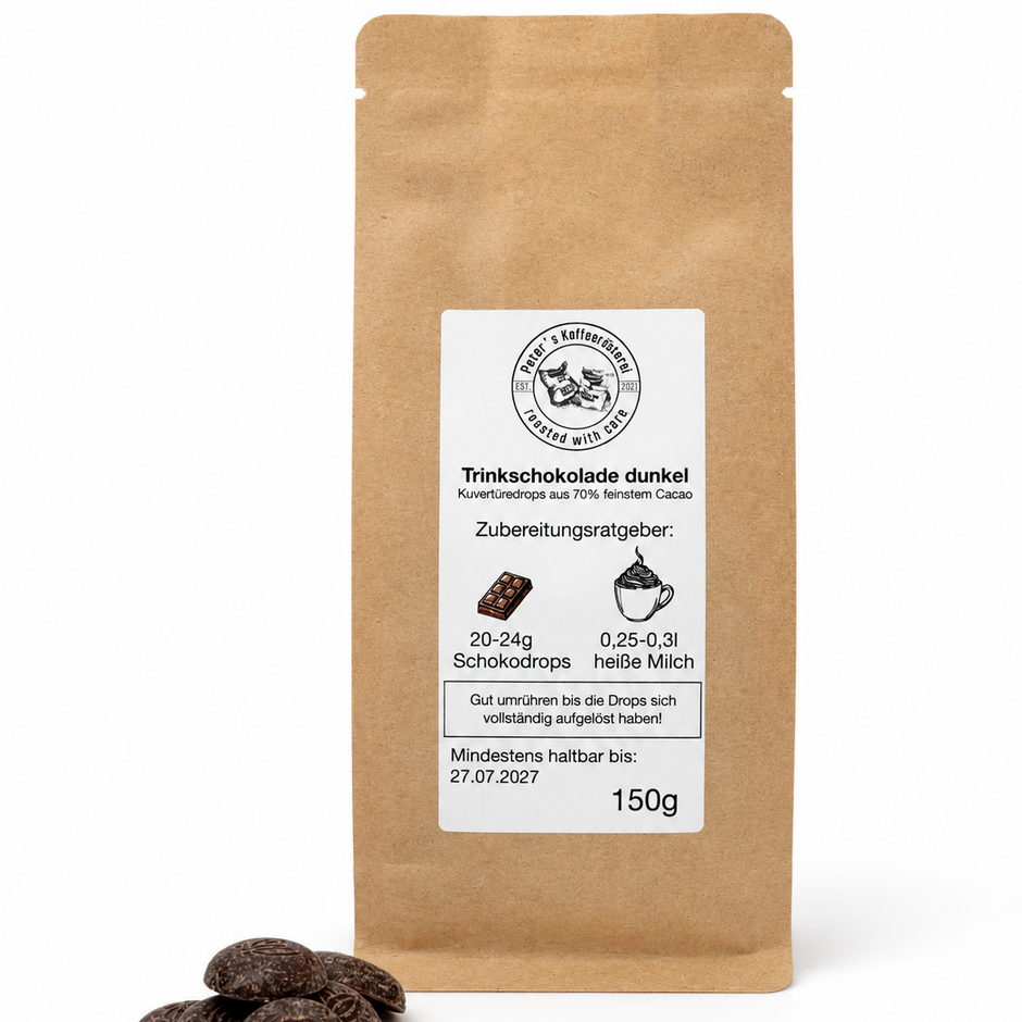 Edle Trinkschokolade Dunkel & Hell – Original Beans
