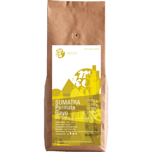 Sumatra Mahara Mandheling semi-washed Organic