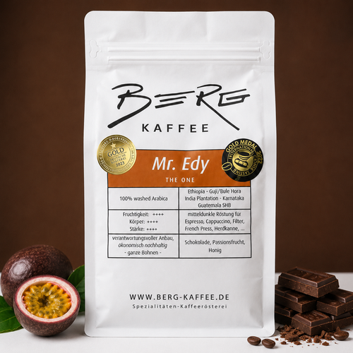 Filterkaffee Blend - Mr. Edy, 100% Arabica mit Schokolade & Honig