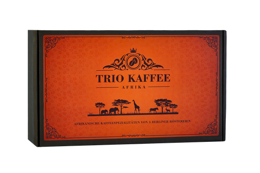 Trio Kaffee Geschenkset: Afrika